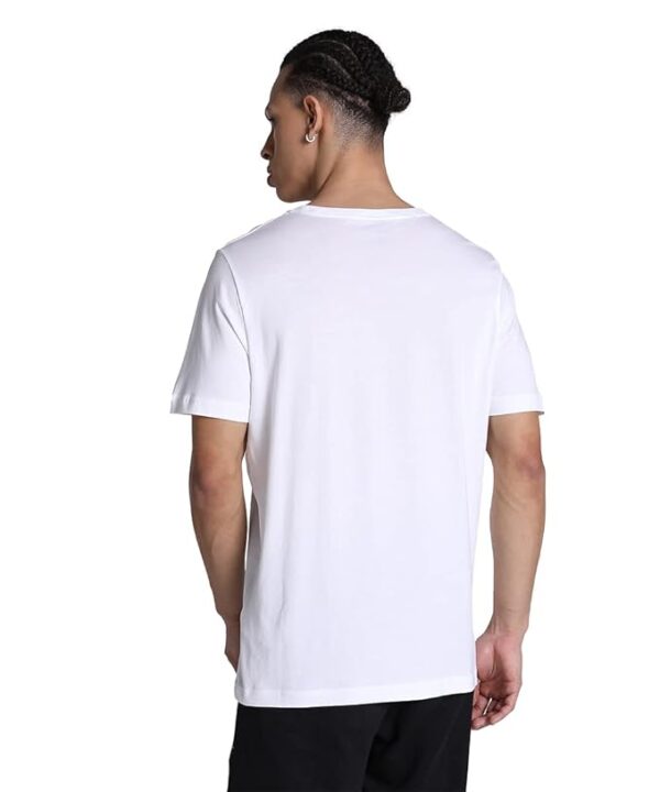 Puma Mens Regular Cotton Essential Logo Tee - Image 4