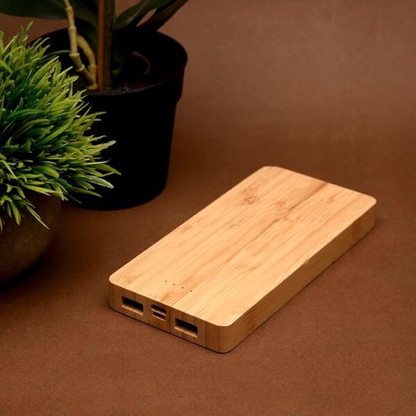 Wangari Aspen 10000mAh Bamboo Wood Power Bank