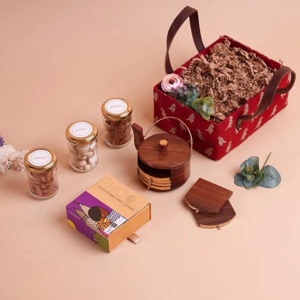 Nuts and Raisin Platter Gift Box - Image 3