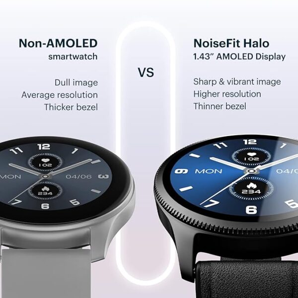 NoiseFit Halo 1.43" AMOLED Display, Bluetooth Calling - Image 4